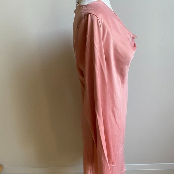 WAYF BNWT "Lexie" Cowl Neck Pink Dress Sz Small - Picture 5 of 9